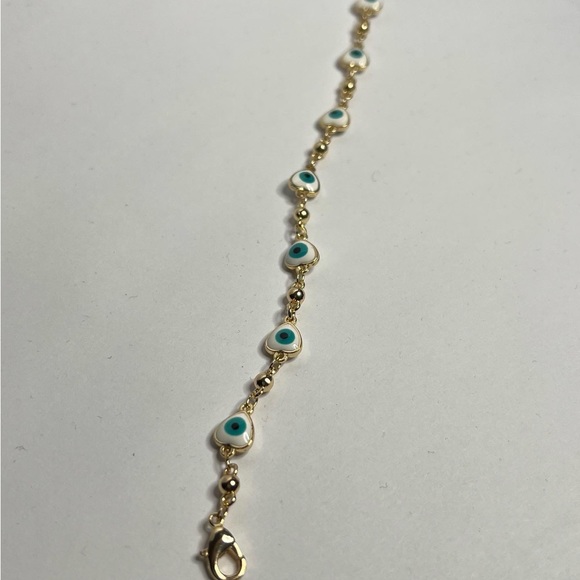 14k goldfilled evil eye bracelet - Picture 4 of 4